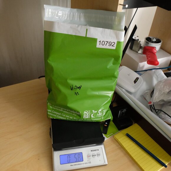 Vintage Shirt Mens Medium Blue White Floral Popover Reverse Print Short Sleeve - Picture 8 of 8